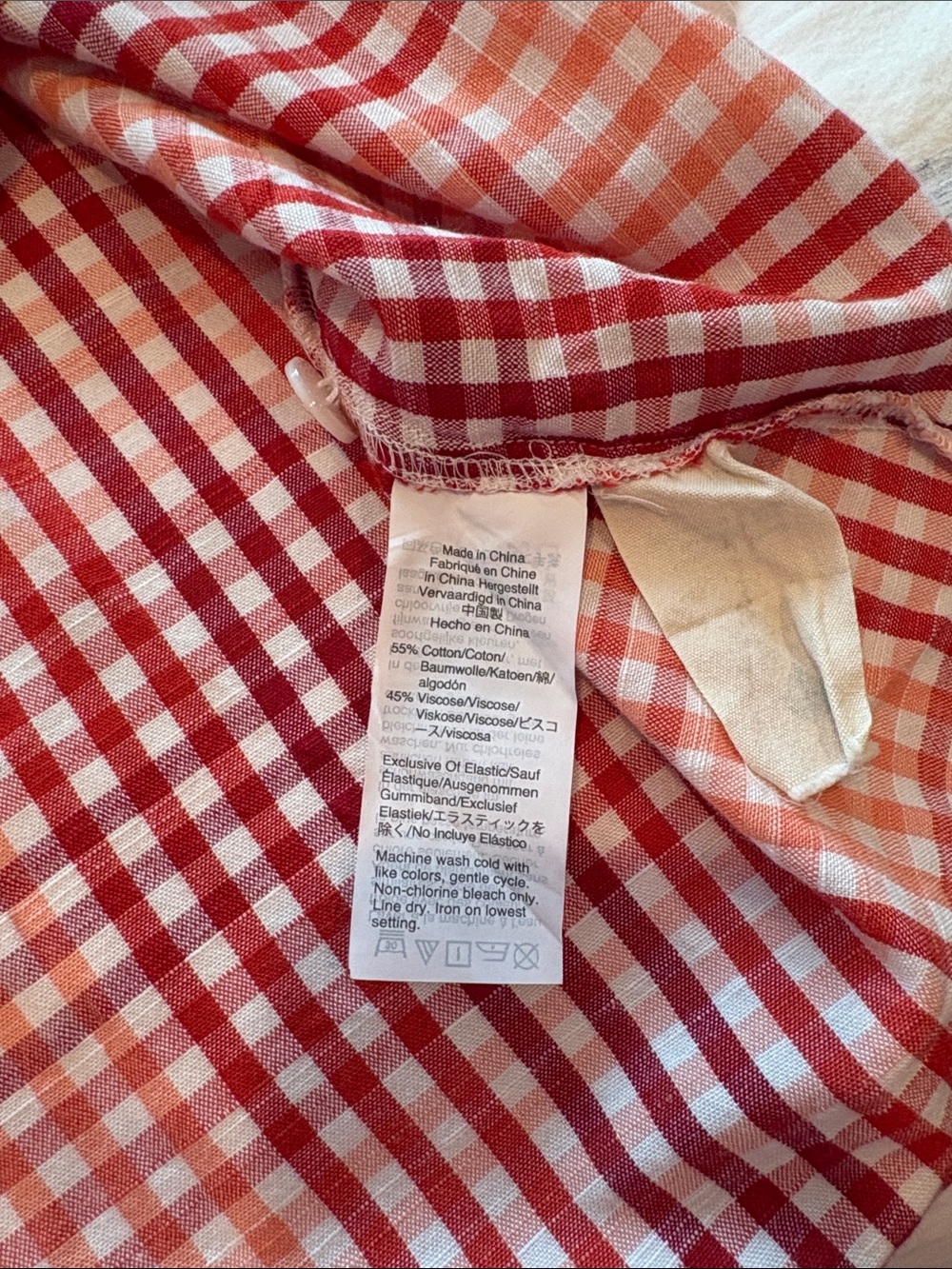 Madewell Gingham Sundress w Cute Back Detail - Picture 8 of 8